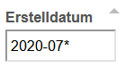 Screenshot Erstelldatum